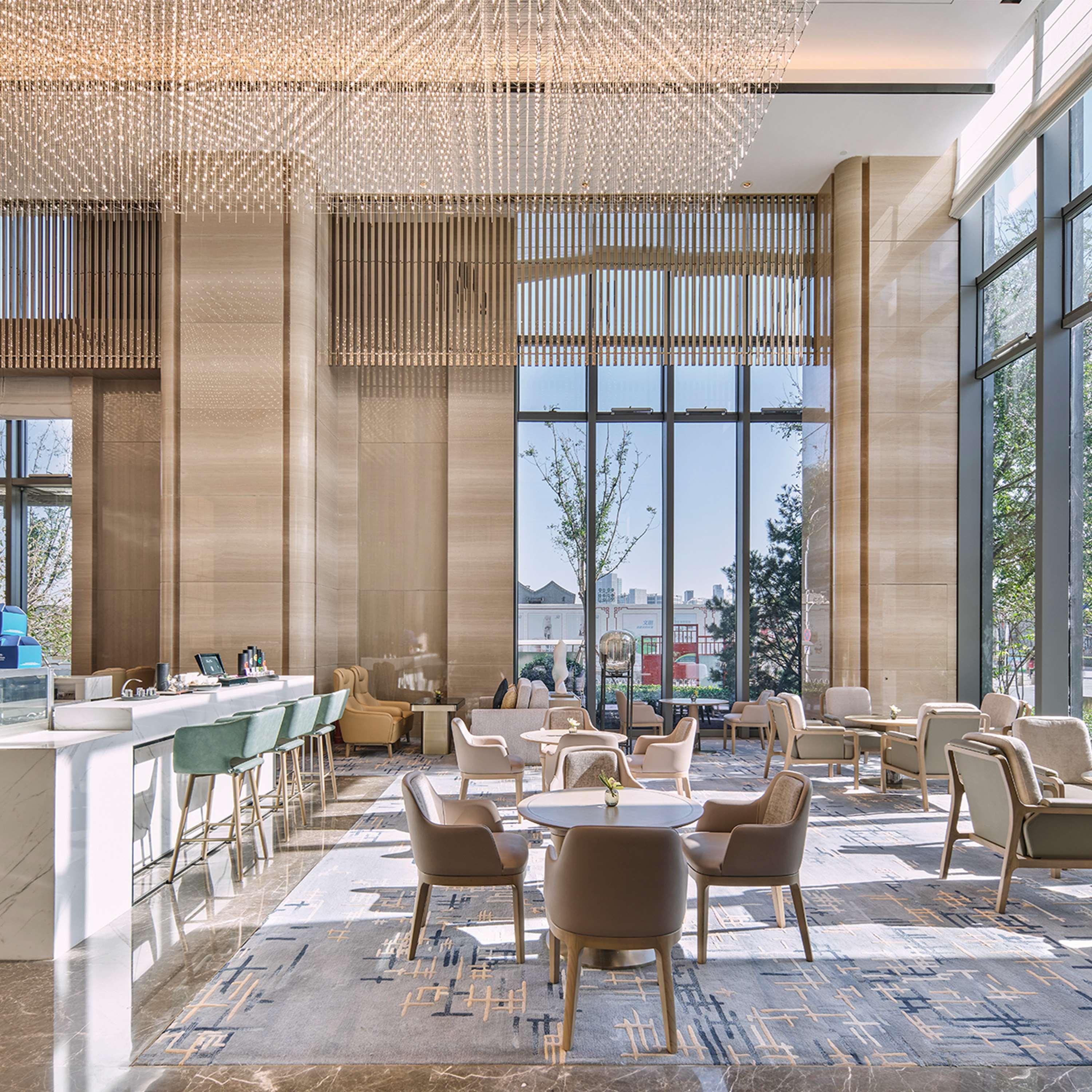 ホテル Hilton Beijing Tongzhou エクステリア 写真