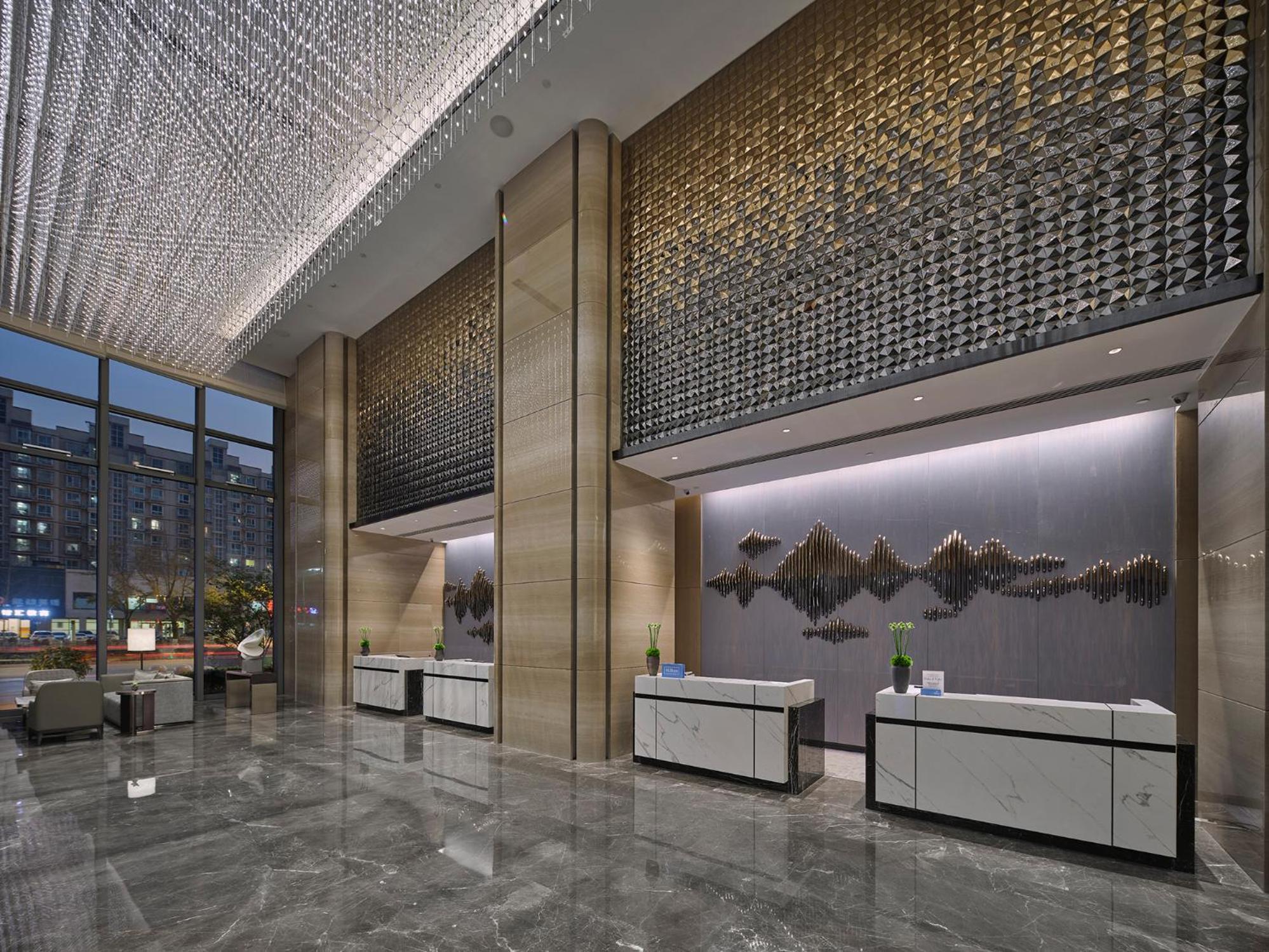 ホテル Hilton Beijing Tongzhou エクステリア 写真
