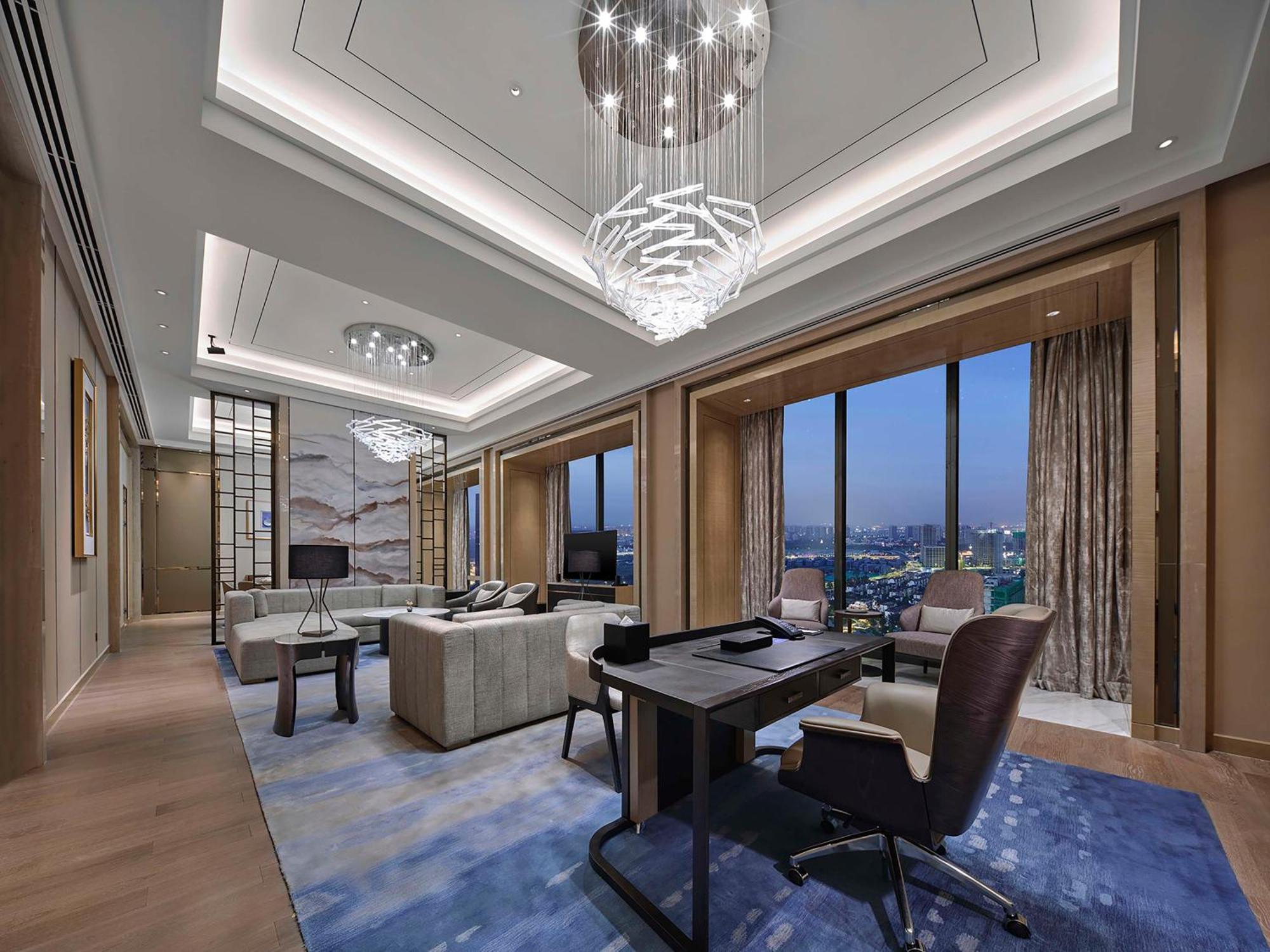 ホテル Hilton Beijing Tongzhou エクステリア 写真