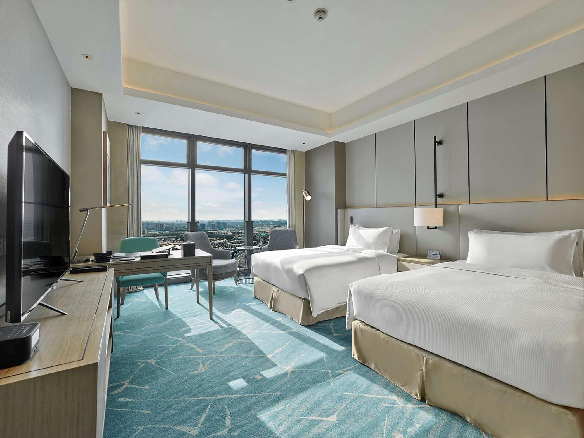 ホテル Hilton Beijing Tongzhou エクステリア 写真