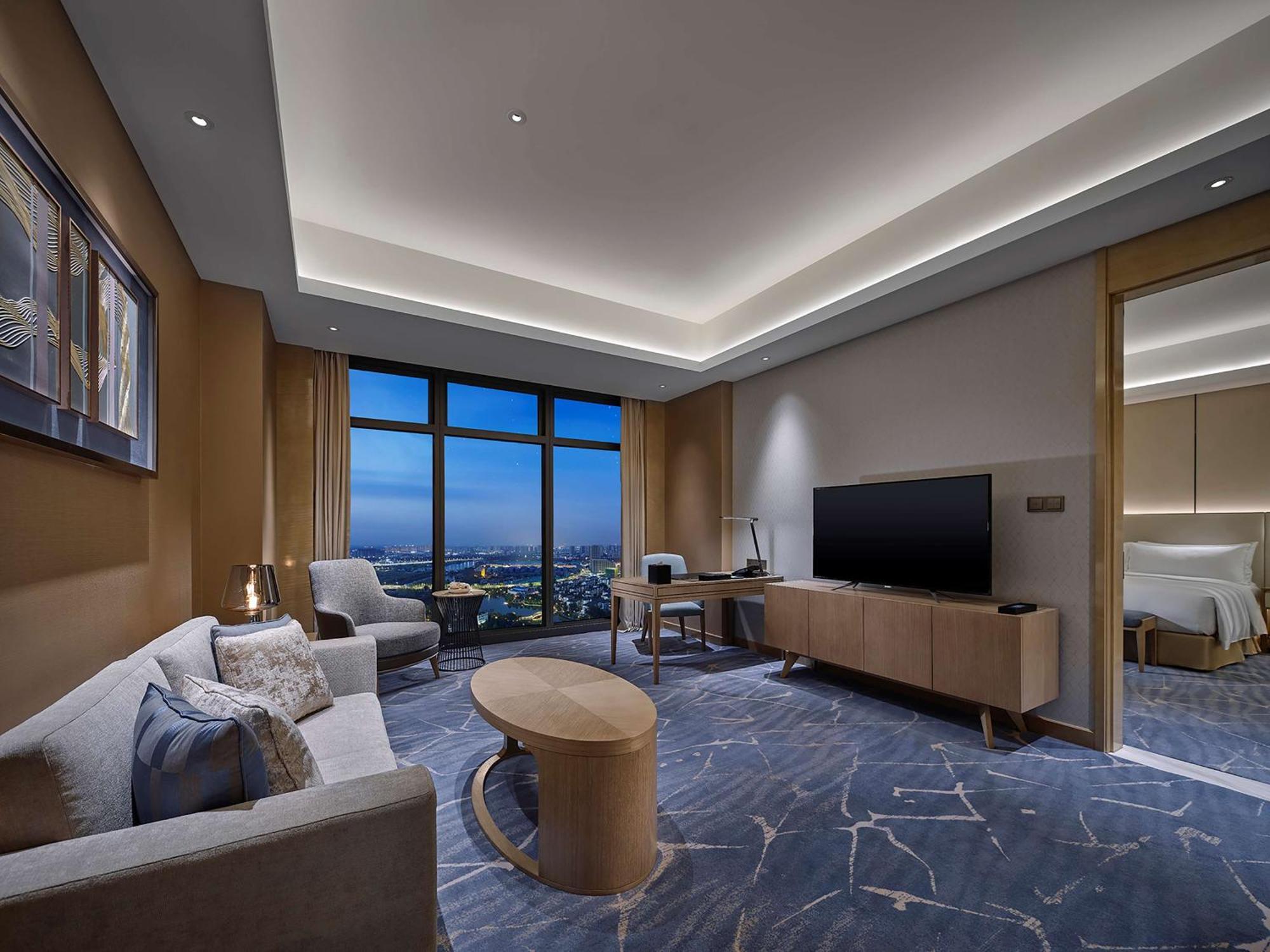 ホテル Hilton Beijing Tongzhou エクステリア 写真