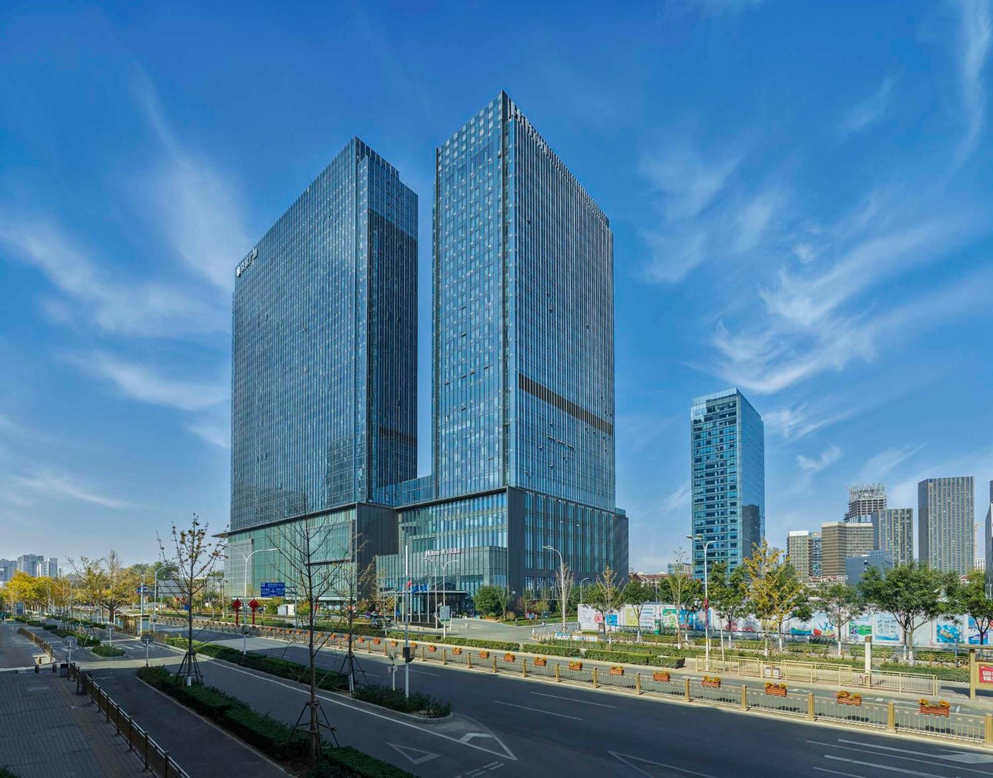 ホテル Hilton Beijing Tongzhou エクステリア 写真