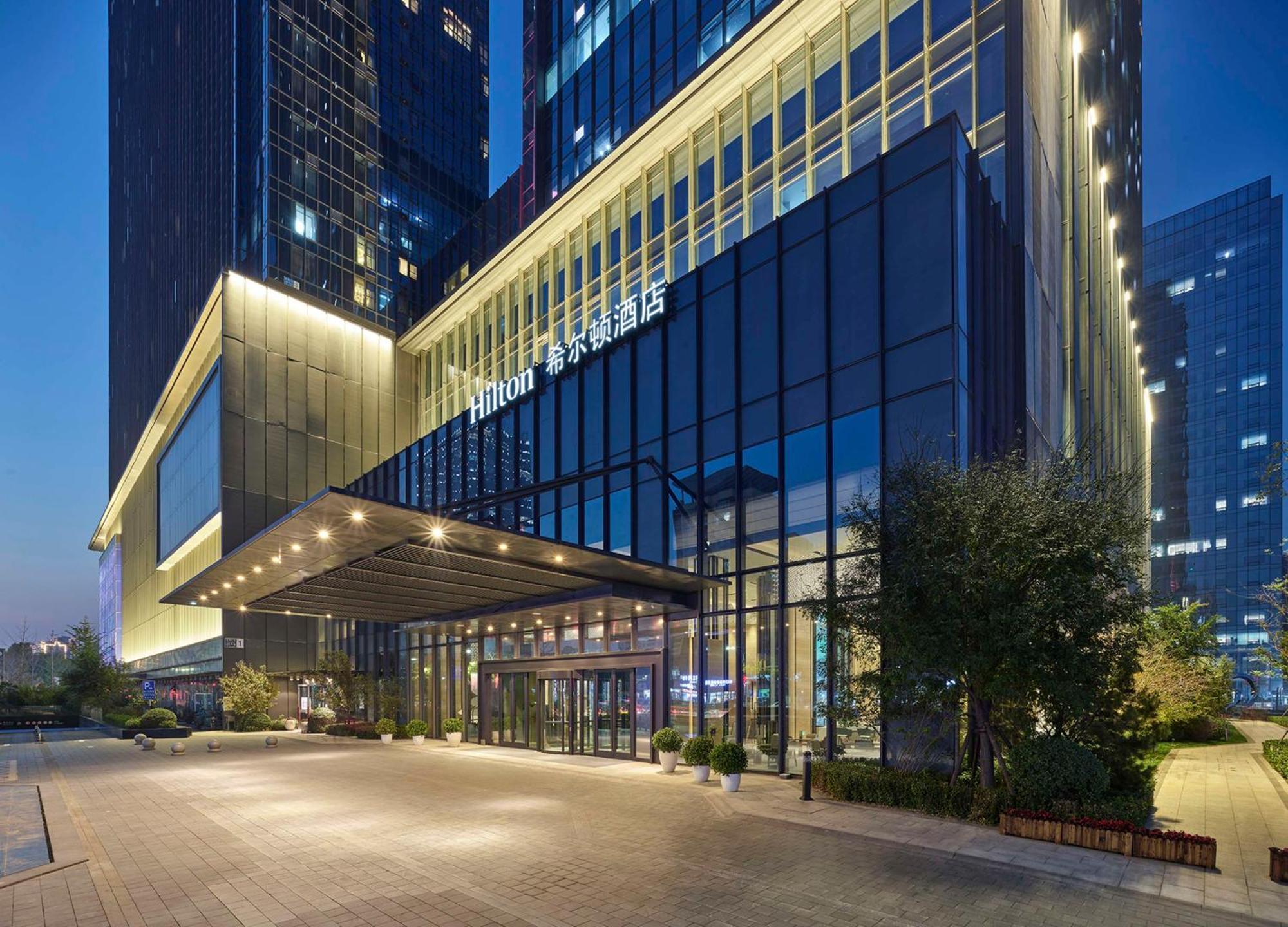 ホテル Hilton Beijing Tongzhou エクステリア 写真