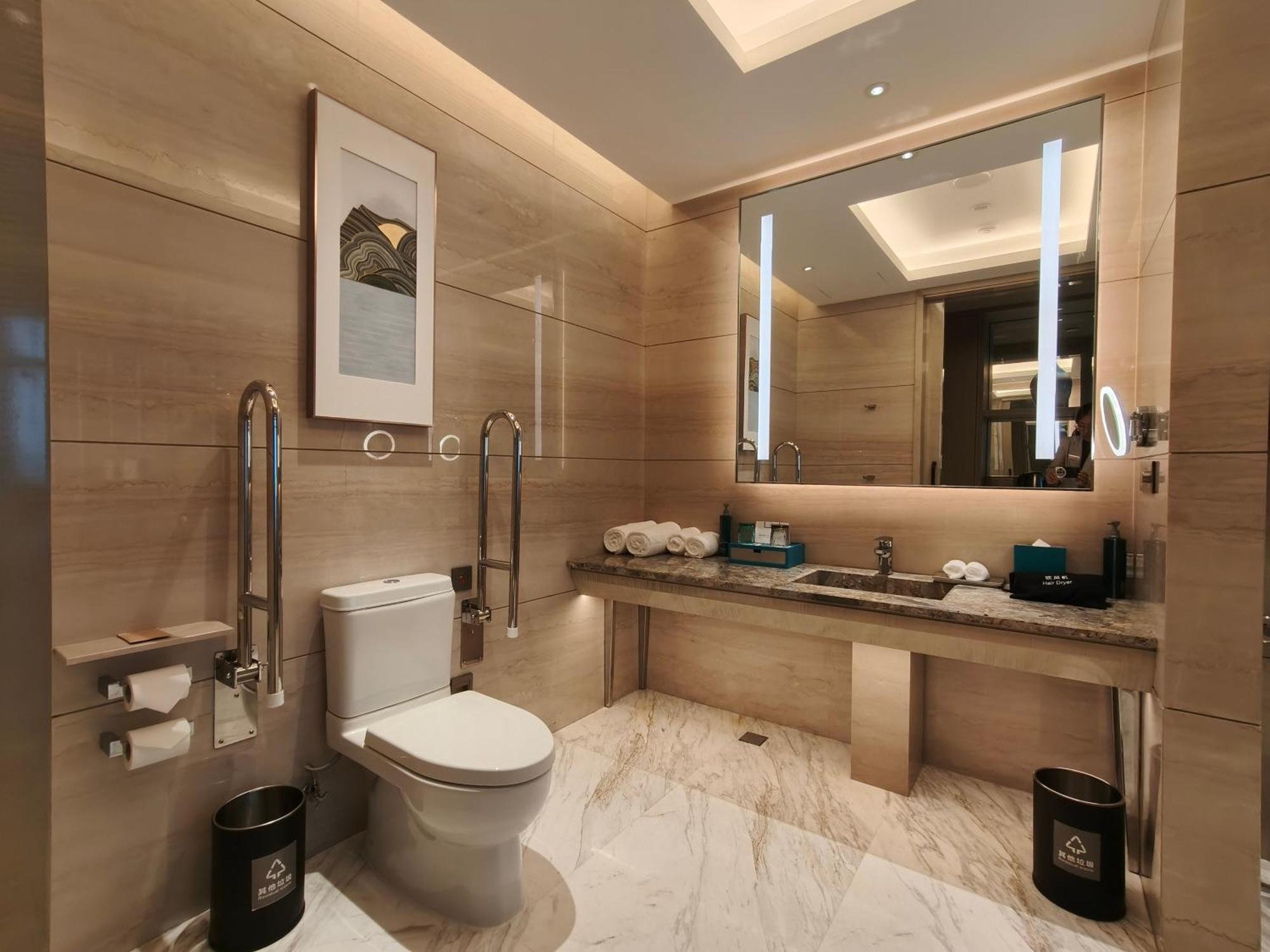 ホテル Hilton Beijing Tongzhou エクステリア 写真