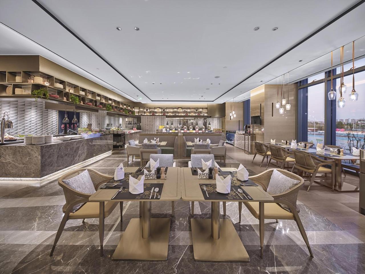ホテル Hilton Beijing Tongzhou エクステリア 写真